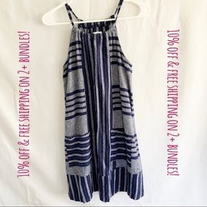 Old Navy Blue Halter Dress
